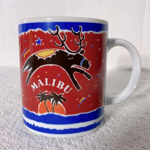 Vintage Malibu Ceramic Mug Coffee Cup